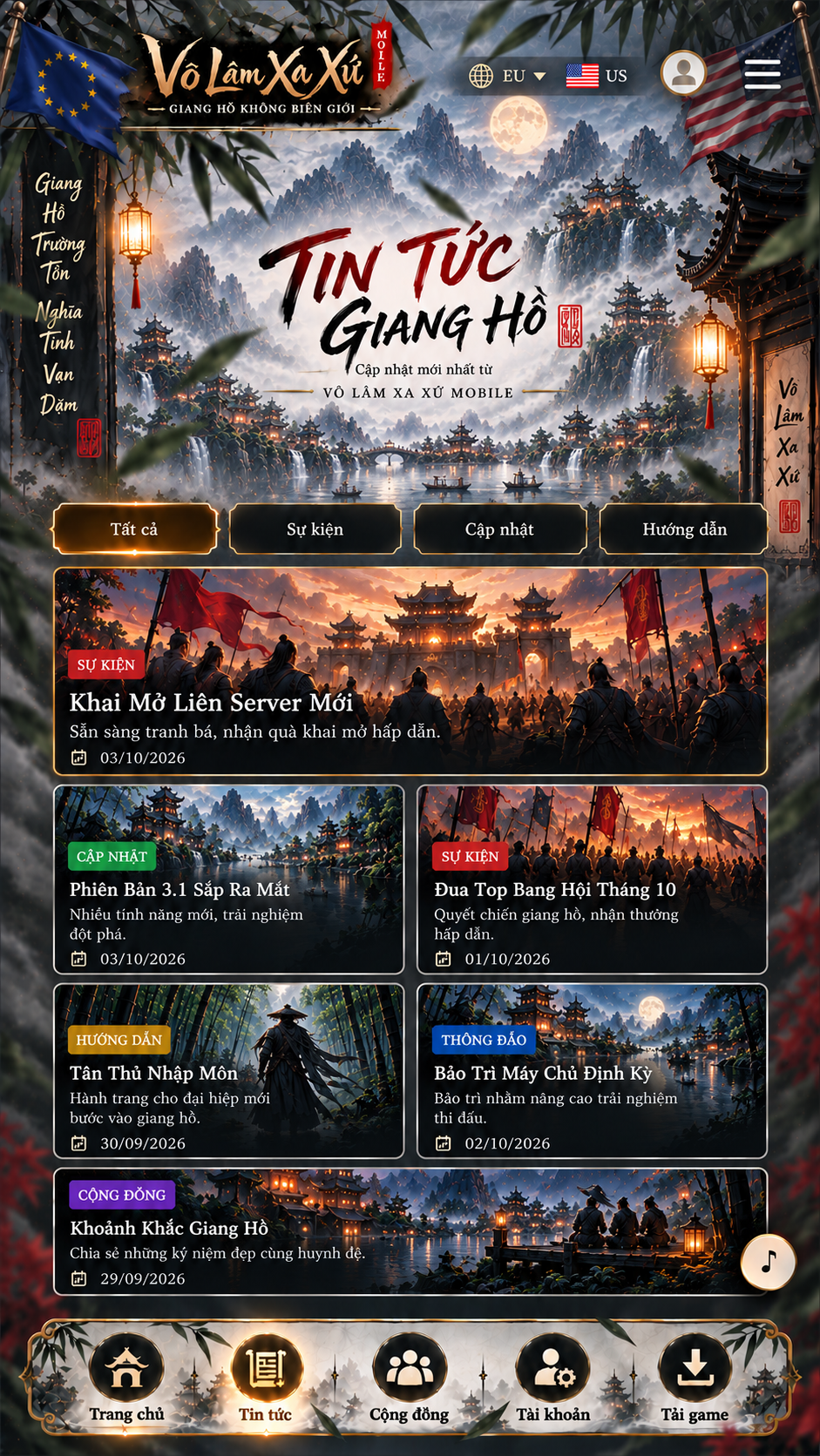 Tin tức Giang Hồ